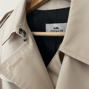 NWT Coach Modern Short Trench - Size M
